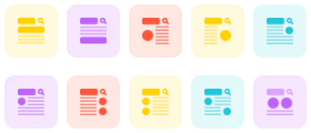 Wireframe Icon-Paket