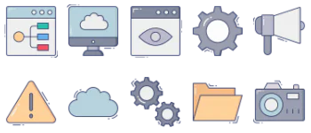 Web Design and Programming icon pack