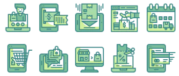 Online Shopping icon pack