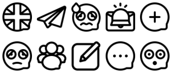 Chat and messaging icon pack