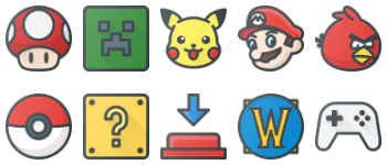 Video Games icon pack