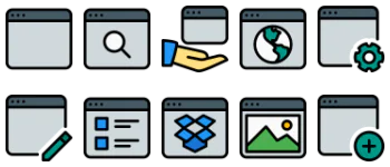 Windows and applications icon pack
