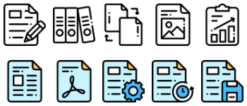 File and document icon pack
