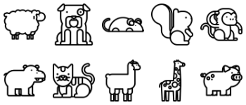 Animals icon pack