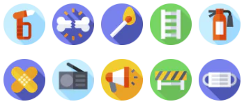 Emergencies icon pack