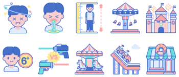 Theme Park icon pack