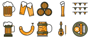 Oktoberfest icon pack