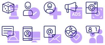 Social Media Activity icon pack
