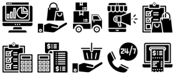 Ecommerce icon pack