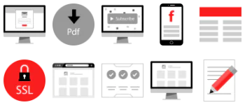 Internet SEO Marketing icon pack