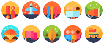 Parade icon pack