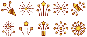 Fireworks icon pack