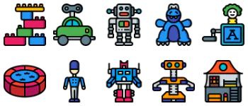 Toys icon pack