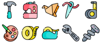 Handcrafts icon pack