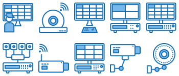 Cctv icon pack