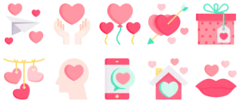 Love icon pack