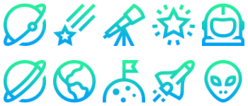 Space icon pack