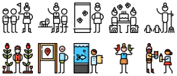 In the zoo icon pack