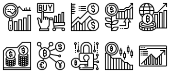 Cryptocurrency icon pack