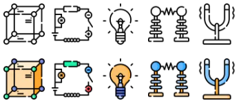 Physics Icon-Paket