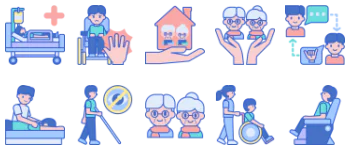 Disability icon pack