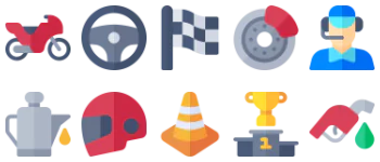 Motor Races icon pack