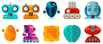 Robots Icon-Paket