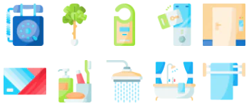 Hotel icon pack