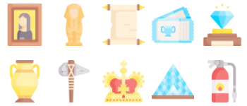 Museum icon pack