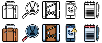 Private Detective icon pack