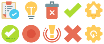 Actions icon pack