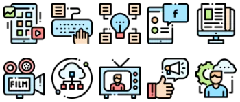 Media Technology icon pack