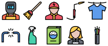 Housekeeping icon pack