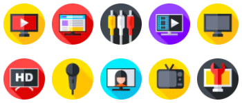 Television icon pack