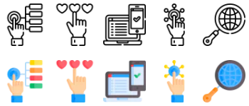 User Experience icon pack