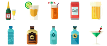Drinks 아이콘 팩