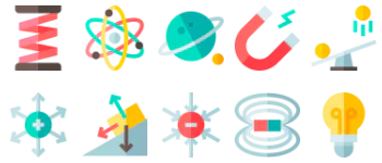 Physics Icon-Paket
