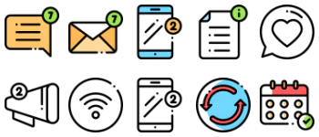 Notifications icon pack