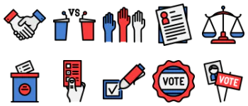 Elections icon pack