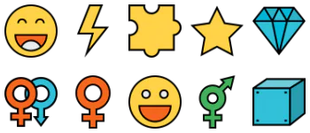 Shapes icon pack