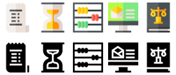 Taxes icon pack
