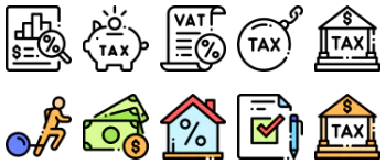 Taxes icon pack