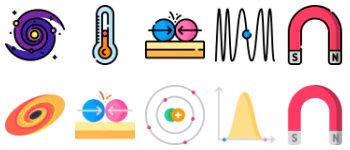 Physics Icon-Paket