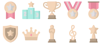 Awards icon pack