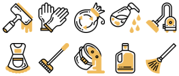 Cleaning icon pack
