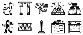 Egypt icon pack