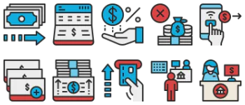Banking icon pack