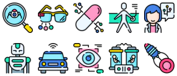Futuristic Technology icon pack