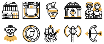 Ancient Greece icon pack