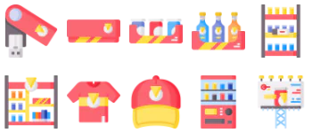 Merchandising icon pack